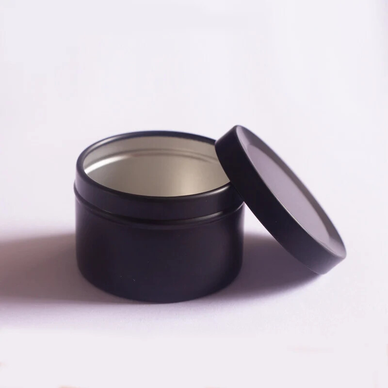 50 ml-es bádogdobozok keksz süti fém tároló doboz ajakbalzsamhoz krém gyertyatartók teásdobozok karácsonyi ajándék esküvői cukorka dobozok