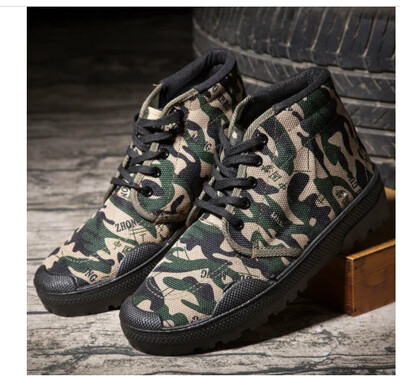 Pantofi pentru bărbați Pantofi pentru bărbați Pantofi cu șireturi Pantofi de lucru cu talpă din cauciuc Pânză anti-alunecare Pantofi de grădină de lucru Zapatillas Hombre Pantofi pentru bărbați