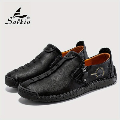 Mocasini casual de marime mare pentru barbati, imbracaminte respirabila, pantofi outdoor de primavara si toamna