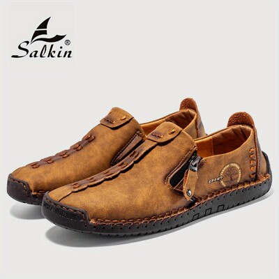 Mocasini casual de marime mare pentru barbati, imbracaminte respirabila, pantofi outdoor de primavara si toamna