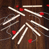 50 vnt. mediniai žvakių dagčių laikikliai Žvakių strypų laikikliai žvakėms gaminti