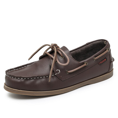 Μόδα Ανδρικά παπούτσια για σκάφος Δερμάτινα παπούτσια casual κατάστρωμα 2023 Loafers Άνοιξη Φθινόπωρο Πολυτελής επωνυμία σχεδιαστής Αντιολισθητική Έκπτωση