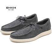 BHKH 2024 Φθινόπωρο Ανδρικά παπούτσια για σκάφος Μόδα Έξυπνα καθημερινά παπούτσια Άνετα ανδρικά καθημερινά παπούτσια Υψηλής ποιότητας παπούτσια που αναπνέουν