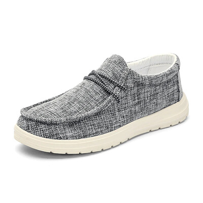 Pantofi ocazional pentru bărbați Mocasini de pânză respirabili Bărbați noi pantofi confortabili pentru mers în aer liber Mocasini clasici pantofi pentru bărbați de vară