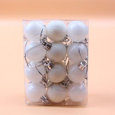 24 τεμ. 2024 νέο 30 χιλιοστά Χριστουγεννιάτικη Χριστουγεννιάτικη Μπαλίτσα Κρεμαστό Διακοσμητικό πάρτι για το σπίτι