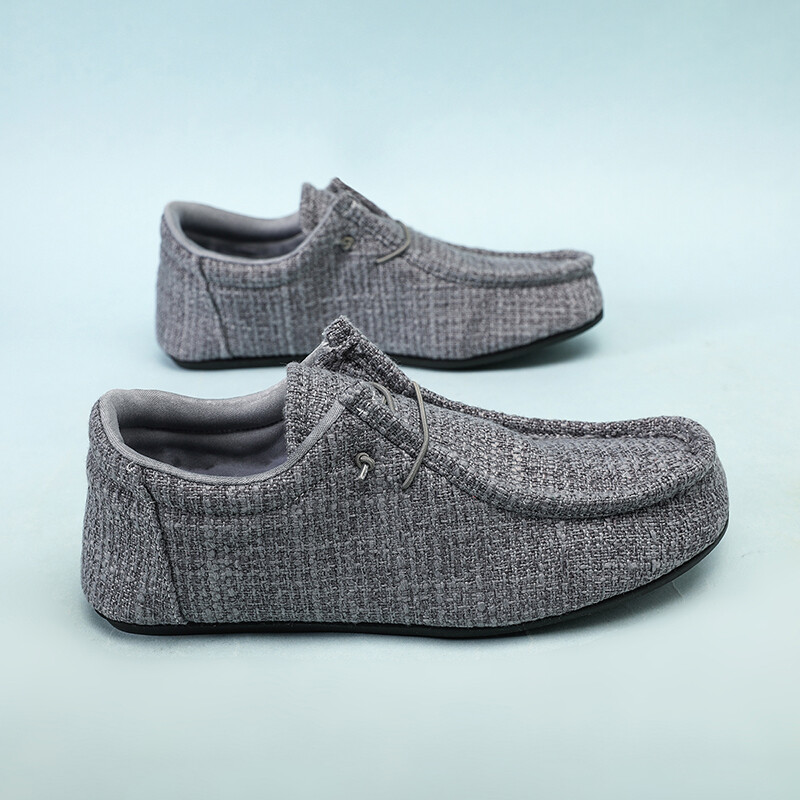 YRZL vasaras vīriešu audekla laivu apavi Mokasīni ikdienišķa loaferi vīriešu uzvelkami zaļa viegla, elpojoša, ērta braukšanas apavi