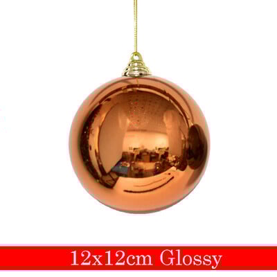 8/10/12/20cm Χριστουγεννιάτικο Δέντρο Κρεμαστές Μπάλες Σπίτι Χριστουγεννιάτικο Δέντρο Κρεμαστό Στολίδι Γυαλιστερό Ματ Μπάλα Navidad Διακόσμηση Πρωτοχρονιάτικα Δώρα