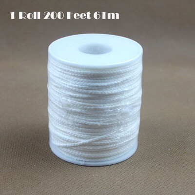 8-20 cm 100 tk. Küünla Wicks Suitsuvaba Vaha Puhas Puuvillane Südamik DIY küünalde valmistamiseks Eelvahatatud Wicksi peotarbed