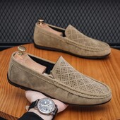 Ανδρικά Breathable Hollow Casual Ανδρικά παπούτσια 2023 Summer New Loafers Ανδρικά επαγγελματικά παπούτσια Επαγγελματικά παπούτσια Loafers