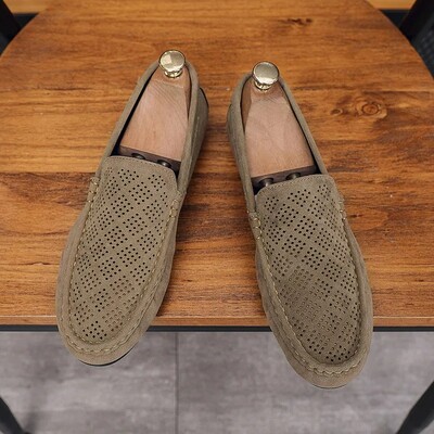 Ανδρικά Breathable Hollow Casual Ανδρικά παπούτσια 2023 Summer New Loafers Ανδρικά επαγγελματικά παπούτσια Επαγγελματικά παπούτσια Loafers
