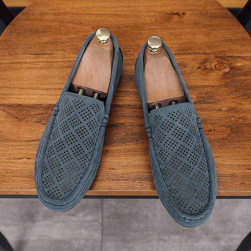 Ανδρικά Breathable Hollow Casual Ανδρικά παπούτσια 2023 Summer New Loafers Ανδρικά επαγγελματικά παπούτσια Επαγγελματικά παπούτσια Loafers