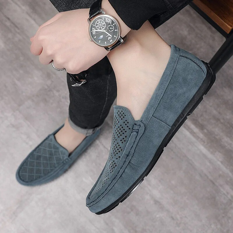 Ανδρικά Breathable Hollow Casual Ανδρικά παπούτσια 2023 Summer New Loafers Ανδρικά επαγγελματικά παπούτσια Επαγγελματικά παπούτσια Loafers