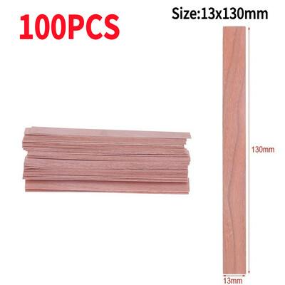50/100 tk Puidust küünlataht aroomiteraapia küünlataht puidust südamikuga küünalde valmistamise tarvikud DIY aroomi valmistamise küünalde tarvikud