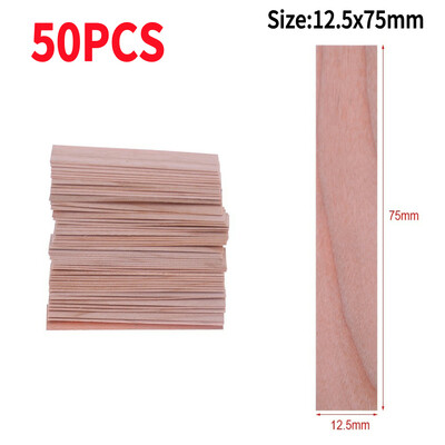 50/100 tk Puidust küünlataht aroomiteraapia küünlataht puidust südamikuga küünalde valmistamise tarvikud DIY aroomi valmistamise küünalde tarvikud