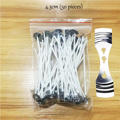 50 tk vahast puuvillaküünal ( 4,3-15 cm) vormimislehtede valmistamiseks. Küünla valmistamise tarvikud Mecha küünal Sojavahast küünlad Wick DX003