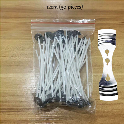 50 tk vahast puuvillaküünal ( 4,3-15 cm) vormimislehtede valmistamiseks. Küünla valmistamise tarvikud Mecha küünal Sojavahast küünlad Wick DX003