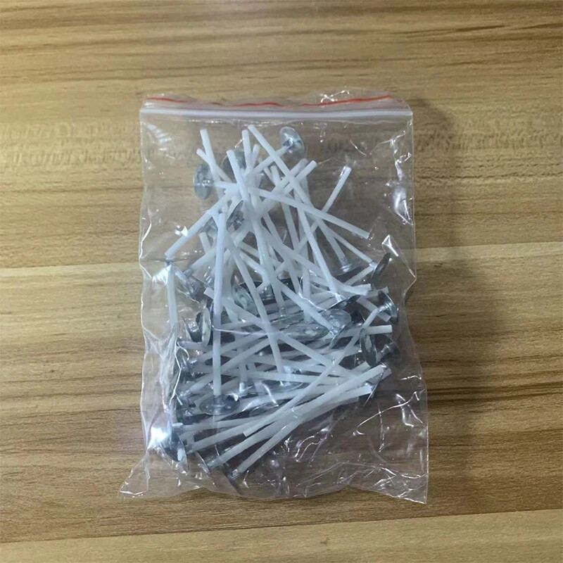 50 tk vahast puuvillaküünal ( 4,3-15 cm) vormimislehtede valmistamiseks. Küünla valmistamise tarvikud Mecha küünal Sojavahast küünlad Wick DX003