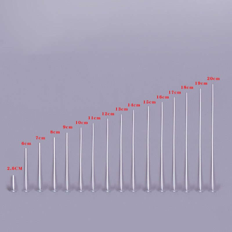 100 vnt. „Pasidaryk pats“ žvakių dagčiai be dūmų vaško gryno žvakių laikikliai medvilnės šerdies žibalinės lempos vaško linijai 2,6/8/10/12/14/20 cm