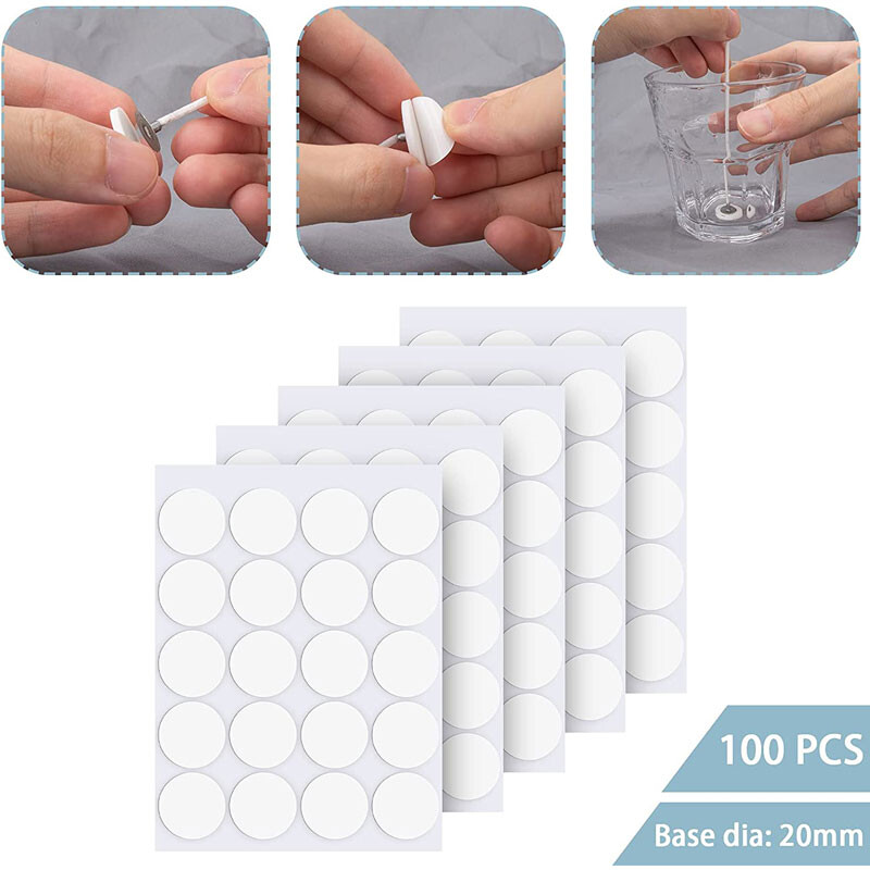 Žvakių dagčiai Žvakių dagčių lipdukai Žvakių dagčių centravimo įtaisas, skirtas sojų bičių vaško žvakėms gaminti savo rankomis