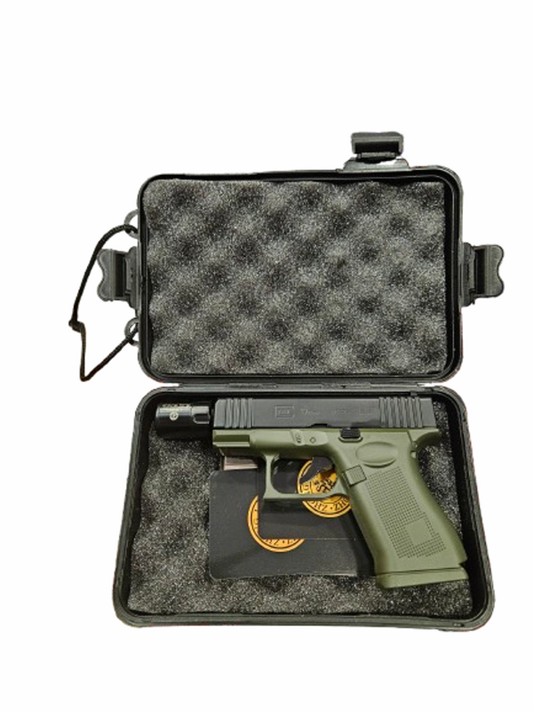 Запалка Пистолет, Тип Газова, Пластмаса/метал, Ветроустойчив, 14х10 см