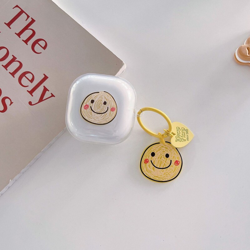 Piemērots Samsung budspro aizsargmaciņam Galaxybudsli aizsargmaciņš caurspīdīgs Bluetooth korpuss 2 multfilmu lācis