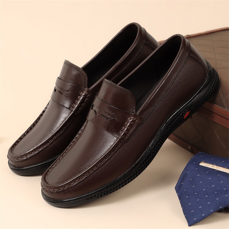 Mocasini pentru bărbați din piele naturală Pantofi casual italieni de marcă de lux pentru bărbați Pantofi pentru bărbați Mocasini pantofi comozi pentru conducere Pantofi pentru bărci