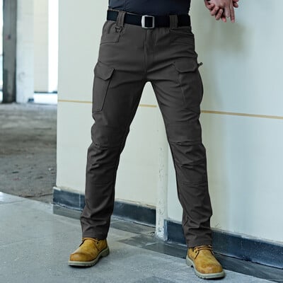 Pantaloni tactici ix7, impermeabili, de primăvară și toamnă, pantaloni de culoare fan consul, pantaloni de lucru pentru evantai, slim fit, pentru bărbați