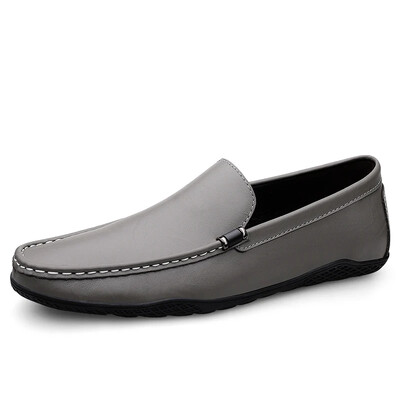 Pantofi ocazionali pentru bărbați Mocasini din piele naturală Încălțăminte pentru conducere confortabilă pentru bărbați Pantofi noi pentru bărbați Pantofi confortabili ultra-ușori pentru conducere în aer liber