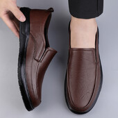 Γνήσιο δέρμα ανδρικά παπούτσια Χειροποίητα ανδρικά loafers slip on business casual παπούτσια Κλασικά μαλακά δερμάτινα παπούτσια Drive Άνετα ανδρικά flats