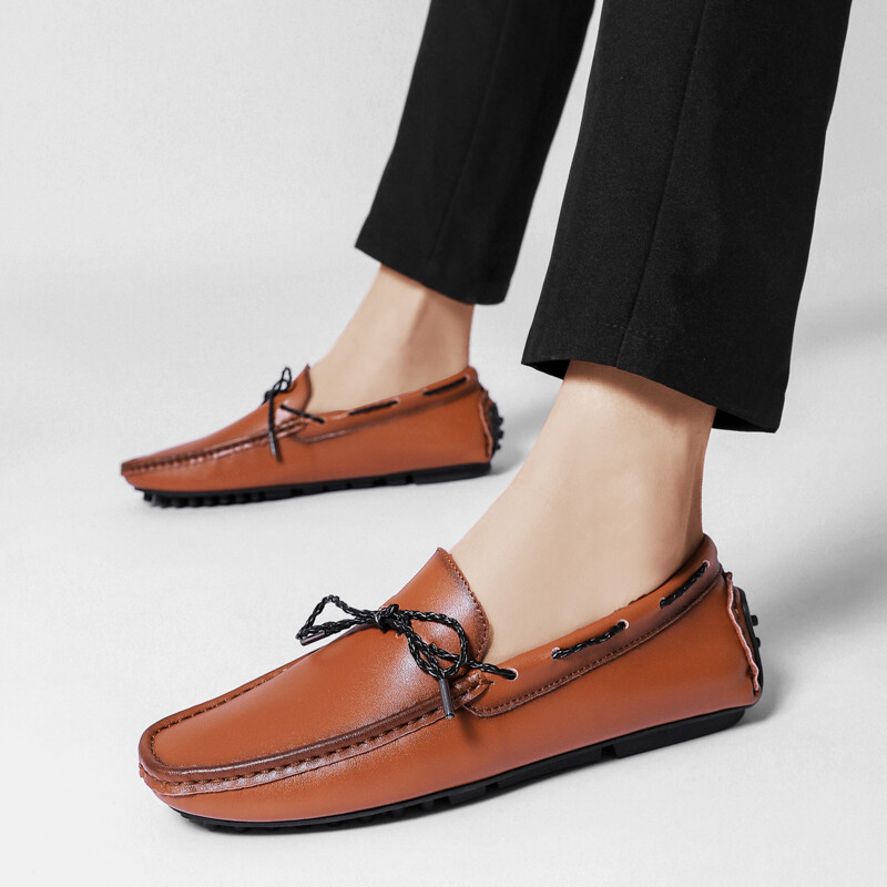 Moda mari dimensiuni pantofi casual pentru bărbați pantofi leneși ușori pentru bărbați mocasini de designer din piele pantofi de conducere pantofi leneși de lux pentru bărbați
