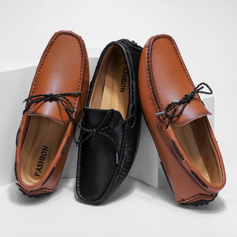 Moda mari dimensiuni pantofi casual pentru bărbați pantofi leneși ușori pentru bărbați mocasini de designer din piele pantofi de conducere pantofi leneși de lux pentru bărbați