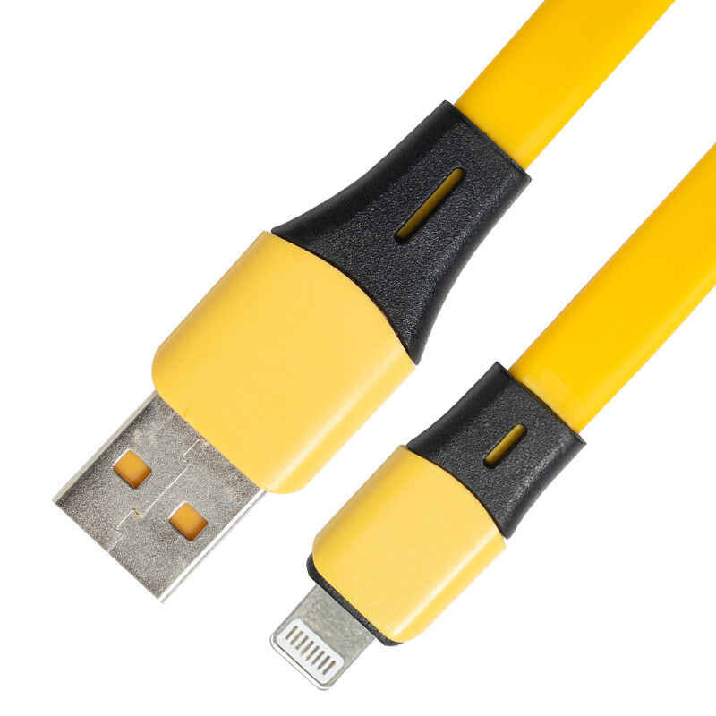 Jauns mobilā tālruņa ātrās uzlādes kabelis piemērots Apple datu kabelim Mīksts piemērots Huawei Xiaomi Android kabelim vairumtirdzniecības uzlādes kabelis