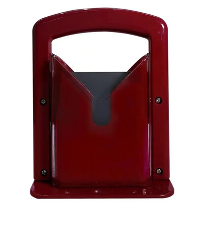 Χειροκίνητος κόφτης ψωμιού τοστ Κόφτης κουλούρι από ανοξείδωτο ατσάλι με λαβή ασφαλείας Σκεύη ζαχαροπλαστικής ψησίματος Αξεσουάρ κουζίνας μαγειρικής