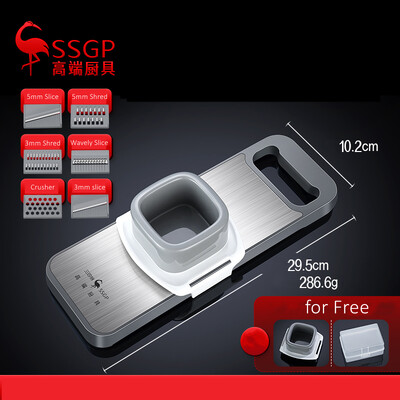 Luxury 420 ανοξείδωτη λεπίδα LFGB Certificate Magic Chopper Μαγνητικός τεμαχιστής αναρρόφησης για θρυμματιστή καρότου αγγουριού πατάτας