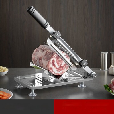 GIANXI Μηχανή κοπής σε ρολό προβάτου για το σπίτι από ανοξείδωτο χάλυβα Κόφτης κρέατος κατεψυγμένο γρήγορη φέτα για μπάρμπεκιου Μαγείρεμα σε ζεστή κατσαρόλα