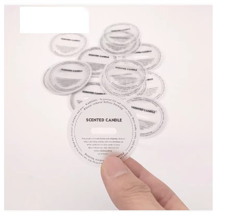 10 lõhnaküünalt, ümmargune tolmukindel paber väävelhappega, vaskplaat