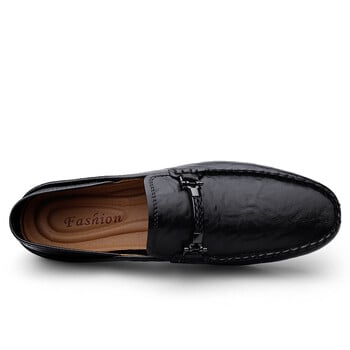 Slip On Δερμάτινα Casual Παπούτσια Ανδρικά Loafers Άνοιξη Καλοκαίρι Μεγάλο μέγεθος 48 49 Mocasines Hombre Loafer