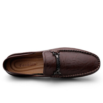 Slip On Δερμάτινα Casual Παπούτσια Ανδρικά Loafers Άνοιξη Καλοκαίρι Μεγάλο μέγεθος 48 49 Mocasines Hombre Loafer