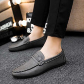 Δερμάτινα παπούτσια για άντρες Επίπεδα ανδρικά παπούτσια Casual, αντιολισθητικά και αδιάβροχα, πολυτελή, έκπτωση Classic Original 2024 Trend Pu New In