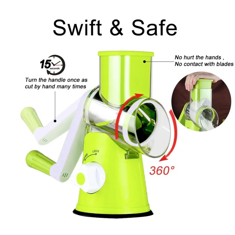 Ručný sekač na zeleninu, multifunkčný krájač, stroj na krájanie julienne a kociek, krájač a strúhadlo na zeleninu a ovocie, kuchynský