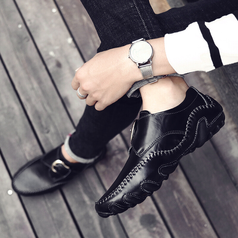 Mocasini Pantofi Bărbați 2022 de primăvară Clasicc Comod Bărbați Plat Mocasin Pantofi de modă Bărbați Pantofi de barca cu slip-on pentru bărbați Pantofi ocazional Dimensiune mare