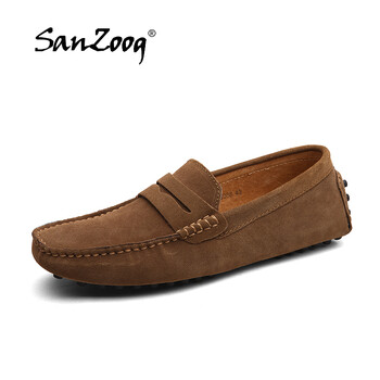 Plus Big Size 50 51 52 53 Summer Men Suede Loafers Δερμάτινα Casual Slip On Παπούτσια Μοκασίνια Hombre Lofer Man Loafer