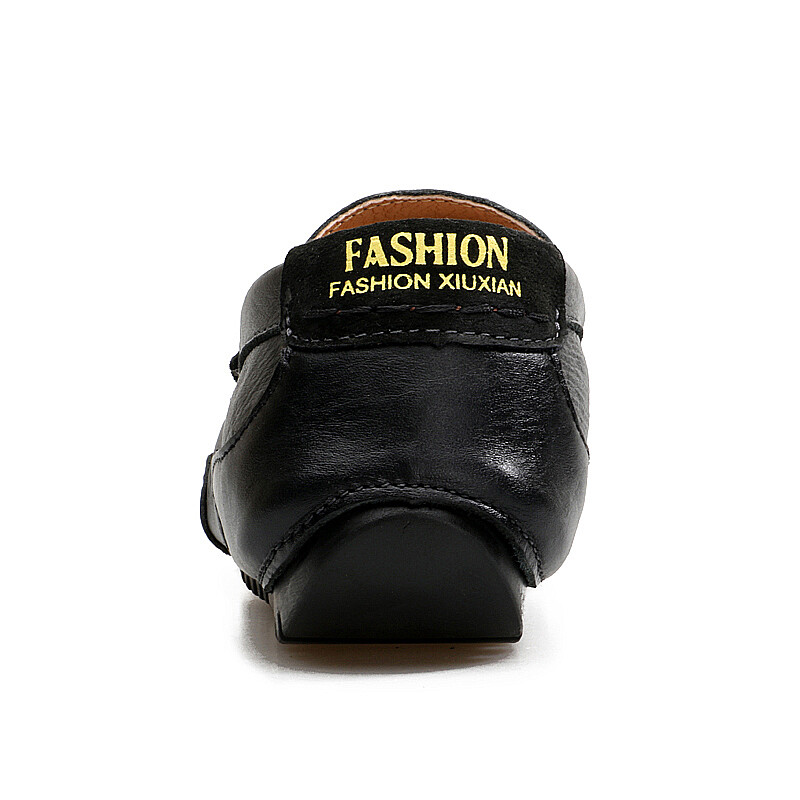 Itāļu vīriešu ikdienas apavi Luksusa zīmols īstas ādas vīriešu kurpes Mokasīni, mīksti, elpojoši apavi ar laivu lielizmēra 37-47