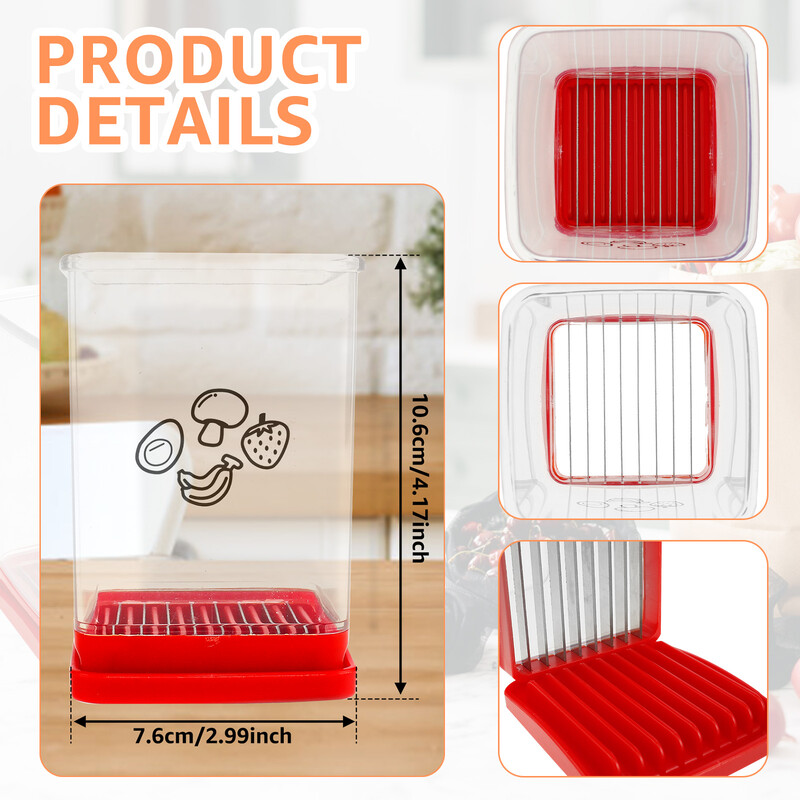 Multifunkčný krájač na ovocie Speed Cup s tlačnou doskou, kompaktný rýchly krájač na ovocie a zeleninu, užitočné kuchynské nástroje