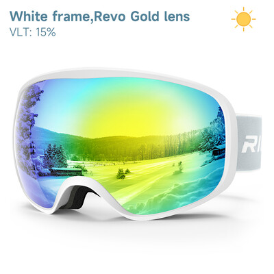 Παιδικά γυαλιά σκι διπλών στρωμάτων UV400 κατά της ομίχλης OTG - Φορέστε γυαλιά μάσκα σκι Snowboard Παιδικά γυαλιά χιονιού φορητό κράνος