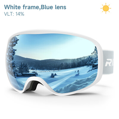 Παιδικά γυαλιά σκι διπλών στρωμάτων UV400 κατά της ομίχλης OTG - Φορέστε γυαλιά μάσκα σκι Snowboard Παιδικά γυαλιά χιονιού φορητό κράνος