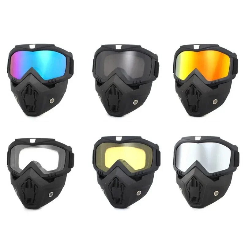 Γυαλί ποδηλασίας για μοτοσικλέτα εξωτερικού χώρου Face Guard Μάσκα εκτός δρόμου Γυαλιά ιππασίας Προστατευτικά γυαλιά γυμναστικής Γυαλιά γυμναστικής Αθλητικό παρμπρίζ