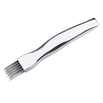 1 buc. Tocator de legume nou, din oțel inoxidabil, ceapă verde, tocător de legume, accesorii de bucătărie