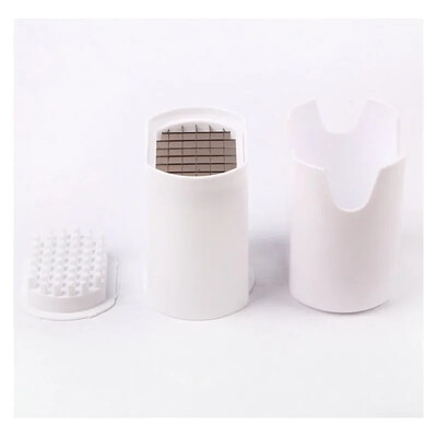 Daudzfunkcionāla kubiņu sagriešanas ierīce: dārzeņu griešana, burkānu, šķiņķa kubiņu griešana, sadzīves gurķu un kartupeļu prese, sloksnes griezējs