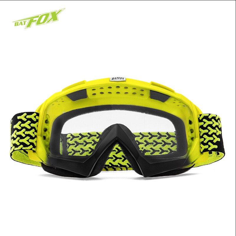 Γυαλιά BATFOX Motocross Ρυθμιζόμενα γυαλιά μοτοσικλέτας Ανθεκτικά στη σκόνη εκτός δρόμου Προστατευτικά γυαλιά σκι μοτοσικλέτας πλήρους προσώπου
